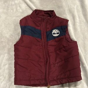 Maroon Timberland Vest